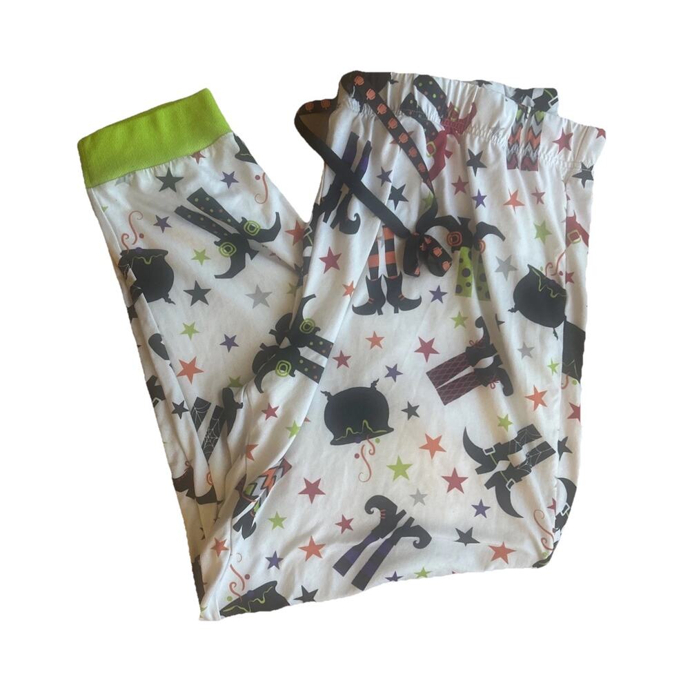 Celebrate Women's Halloween Pajama Bottom, Sz 2X (18W-20W) Witch
